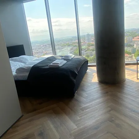 Hanza Tower 21 Floor Panorama View *