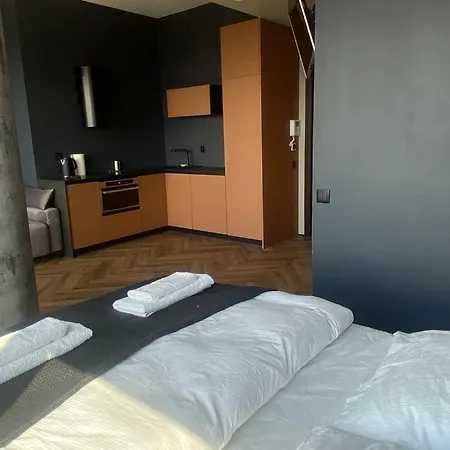 Apartman Hanza Tower 21 Floor Panorama View